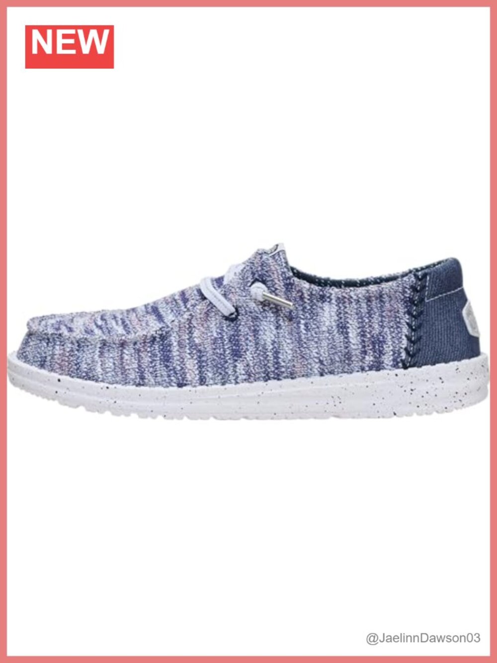 Wendy Knit Shimmer Slip On Loafer Lurex Upper Women's Fashion Sneaker